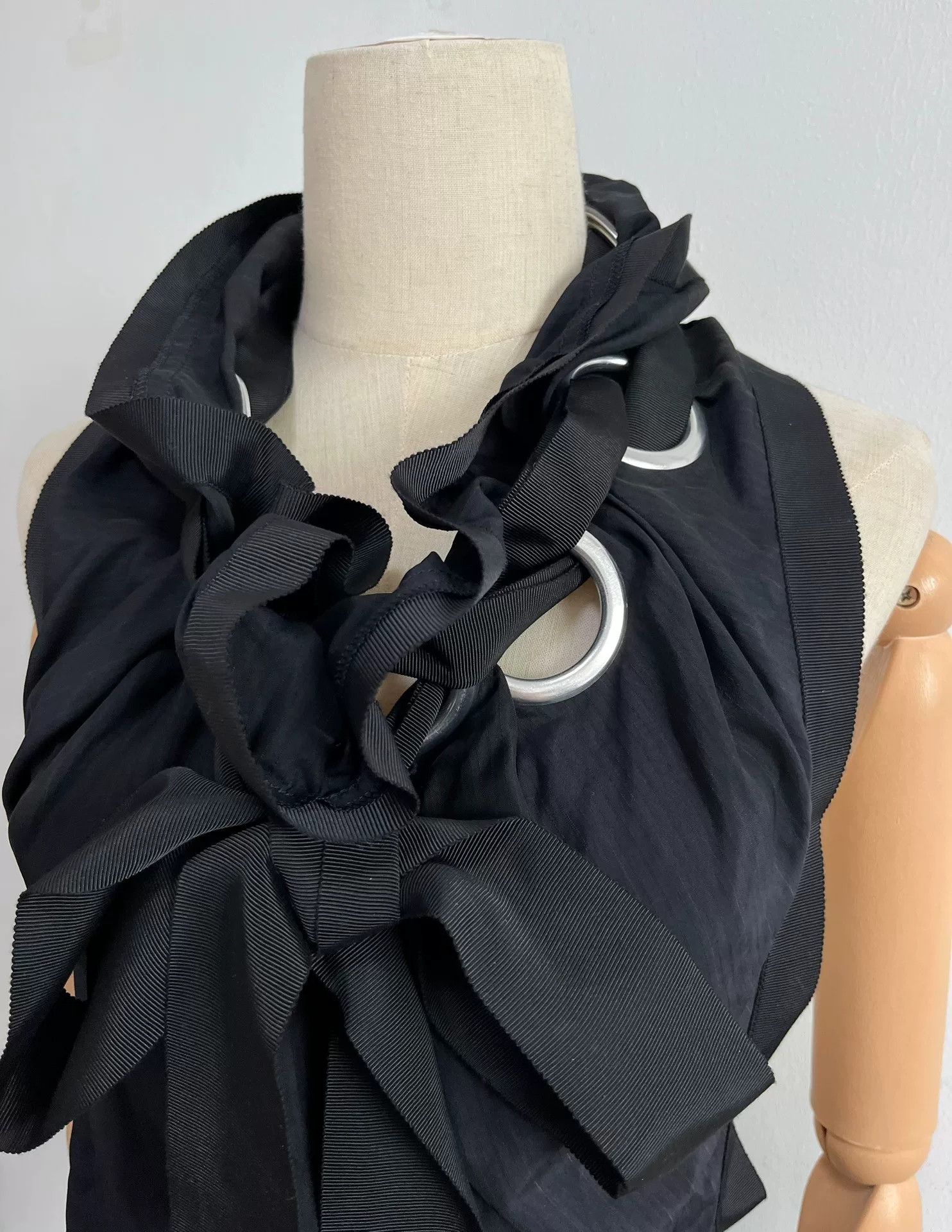 Yohji Yamamoto Yohji Yamamoto Metal Ring Top Size M / US 6-8 / IT 42-44 - 4 Thumbnail