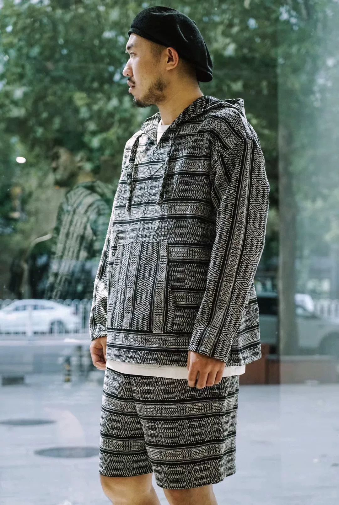 Japanese Brand cootie Mexican Jacquard Parka Size US XL / EU 56 / 4 - 7 Thumbnail