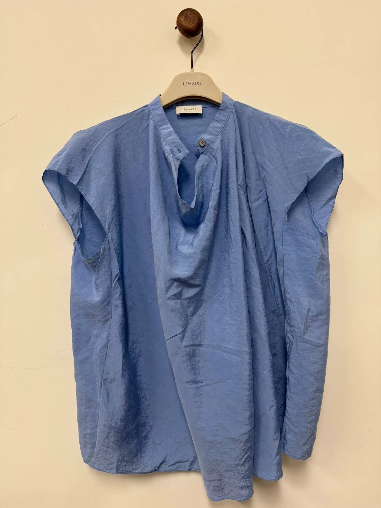 Lemaire Lemaire 18SS Sky Blue Silk Sleeveless Top Size S / US 4 / IT 40 - 2 Thumbnail