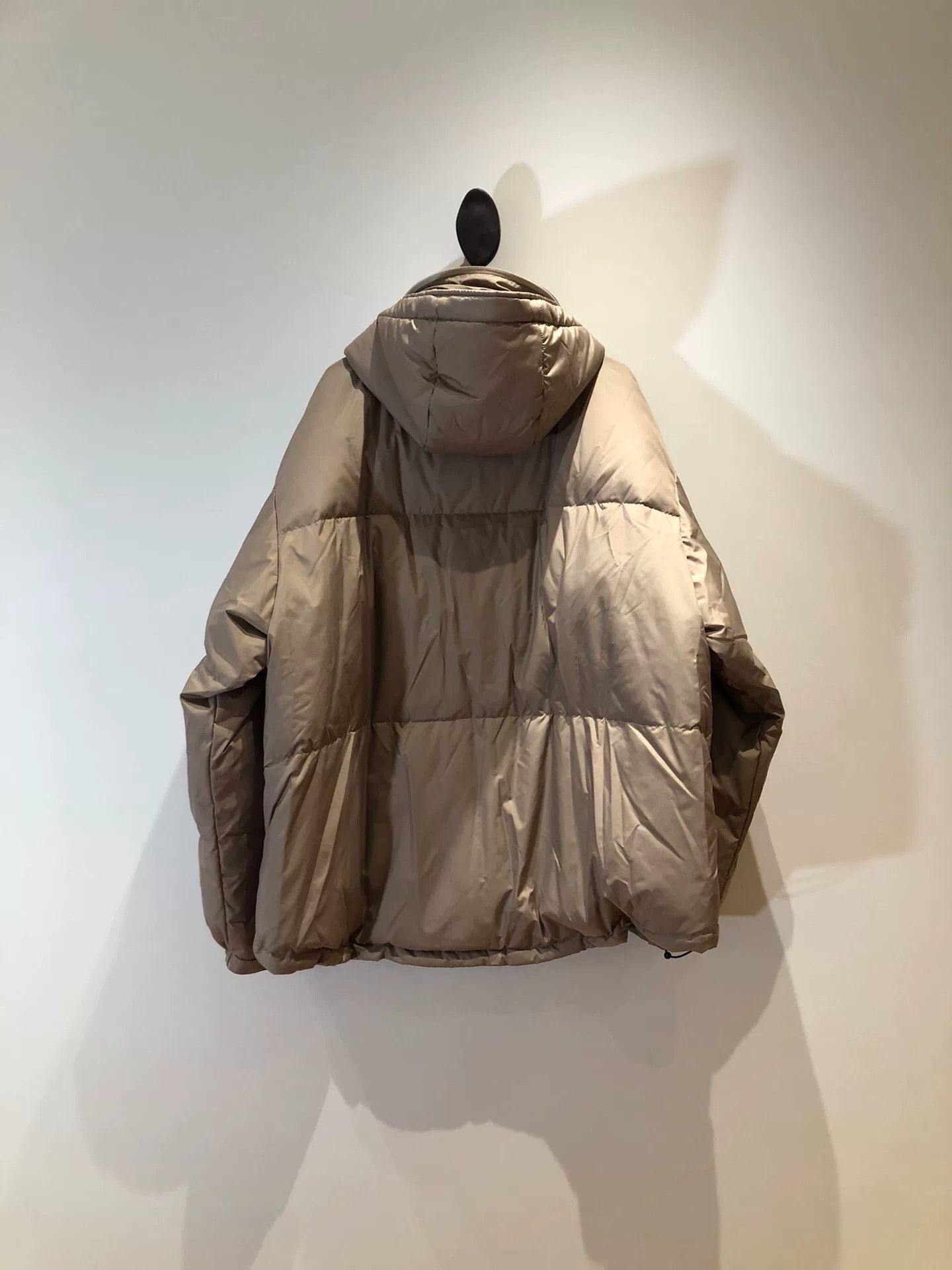 Japanese Brand Ryo Takashima Beige Down Jacket Size US L / EU 52-54 / 3 - 2 Thumbnail
