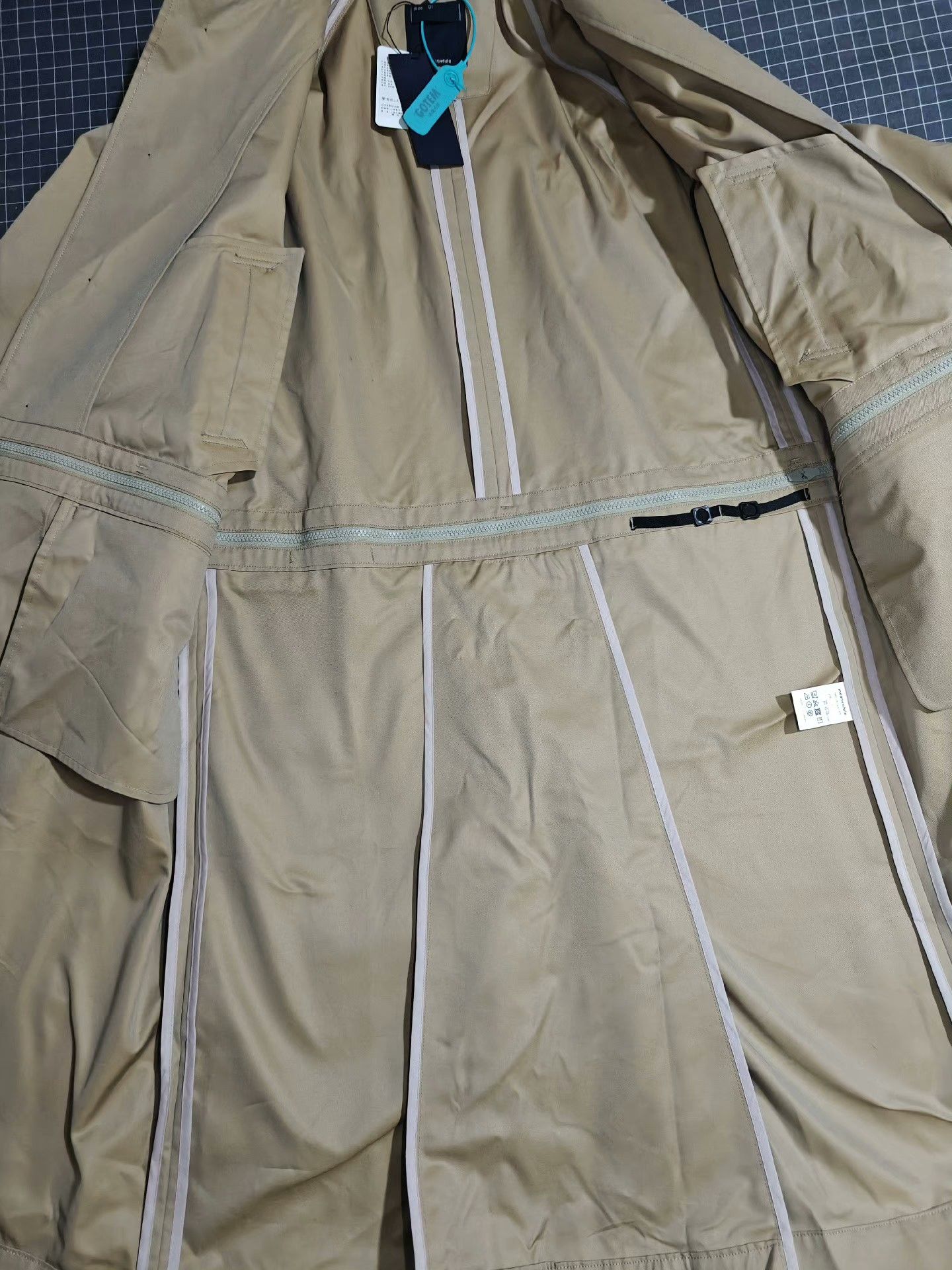 Japanese Brand Meanswhile Trench Coat Short Jacket Size US S / EU 44-46 / 1 - 5 Thumbnail