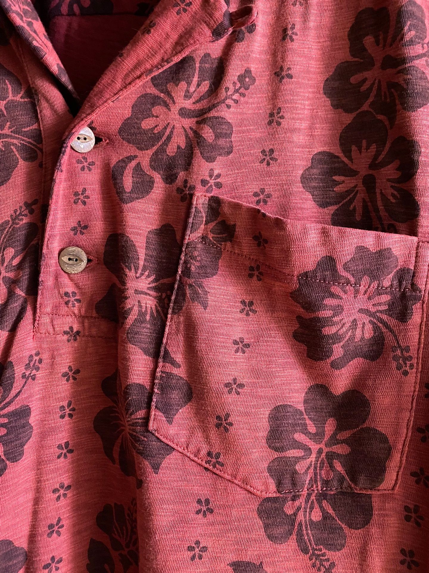 RRL Ralph Lauren RRL Hawaiian Print T-Shirt Size US XL / EU 56 / 4 - 5 Thumbnail