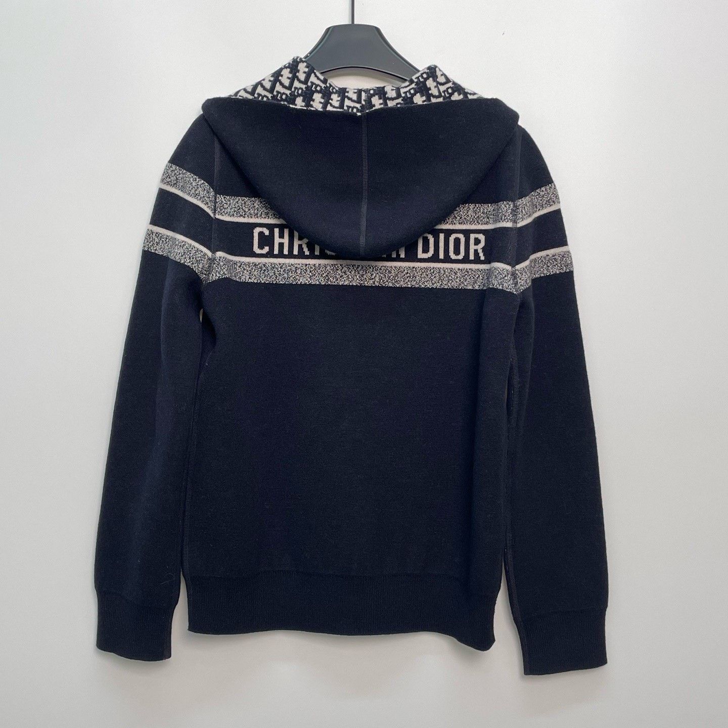 Dior Dior Printed Reversible Hooded Cashmere Sweater Size S / US 4 / IT 40 - 2 Thumbnail
