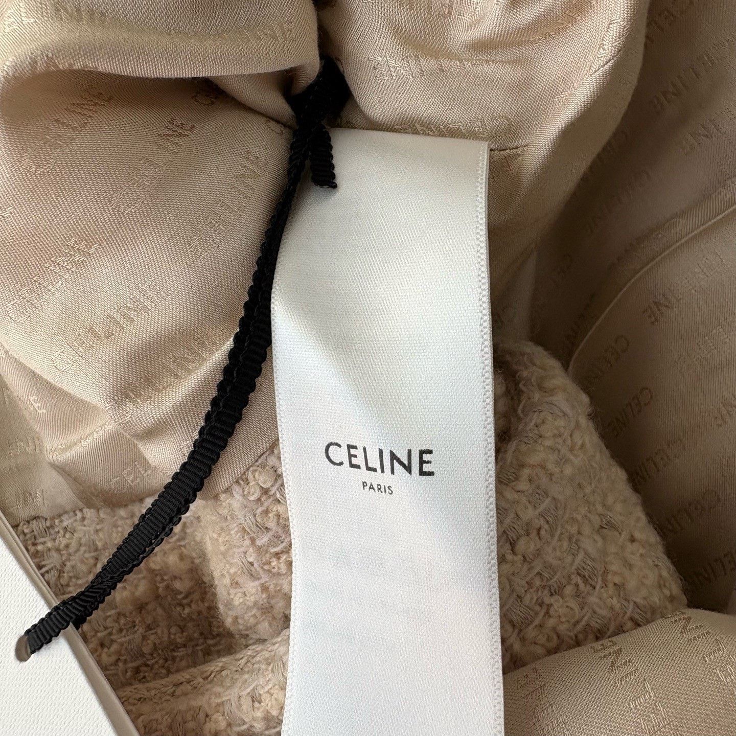 Celine Celine Tweed Stand Collar Short Coat Size XXS / US 00 / IT 34 - 5 Thumbnail