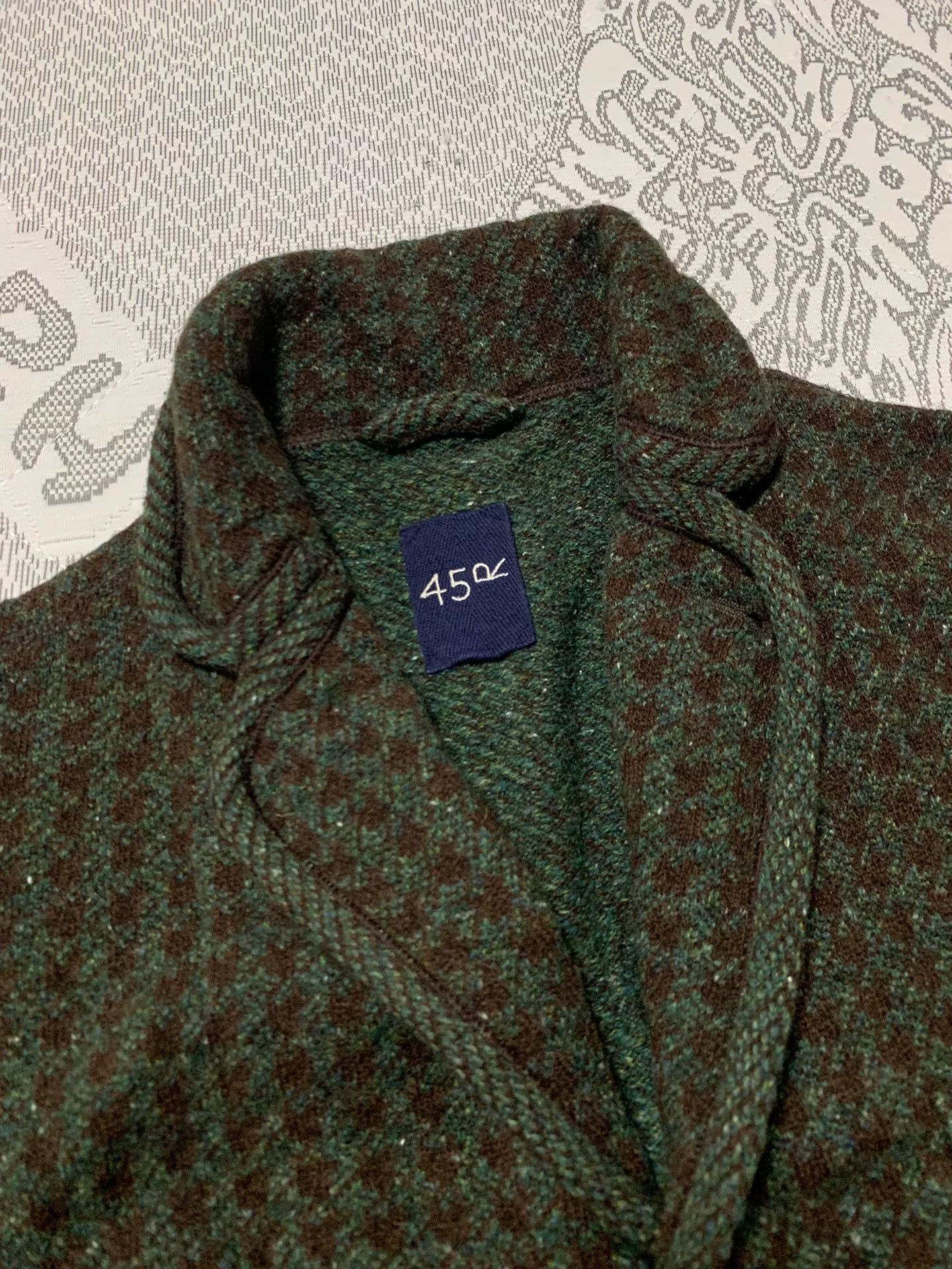45rpm 45r Wool Blend Suit Jacket Size US XL / EU 56 / 4 - 3 Thumbnail