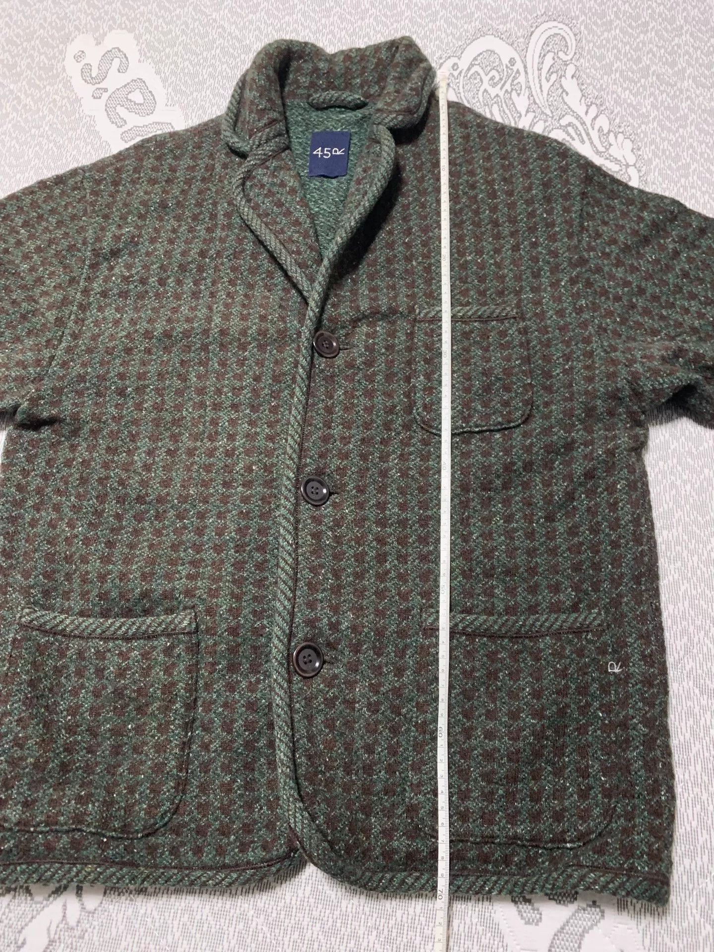 45rpm 45r Wool Blend Suit Jacket Size US XL / EU 56 / 4 - 8 Thumbnail