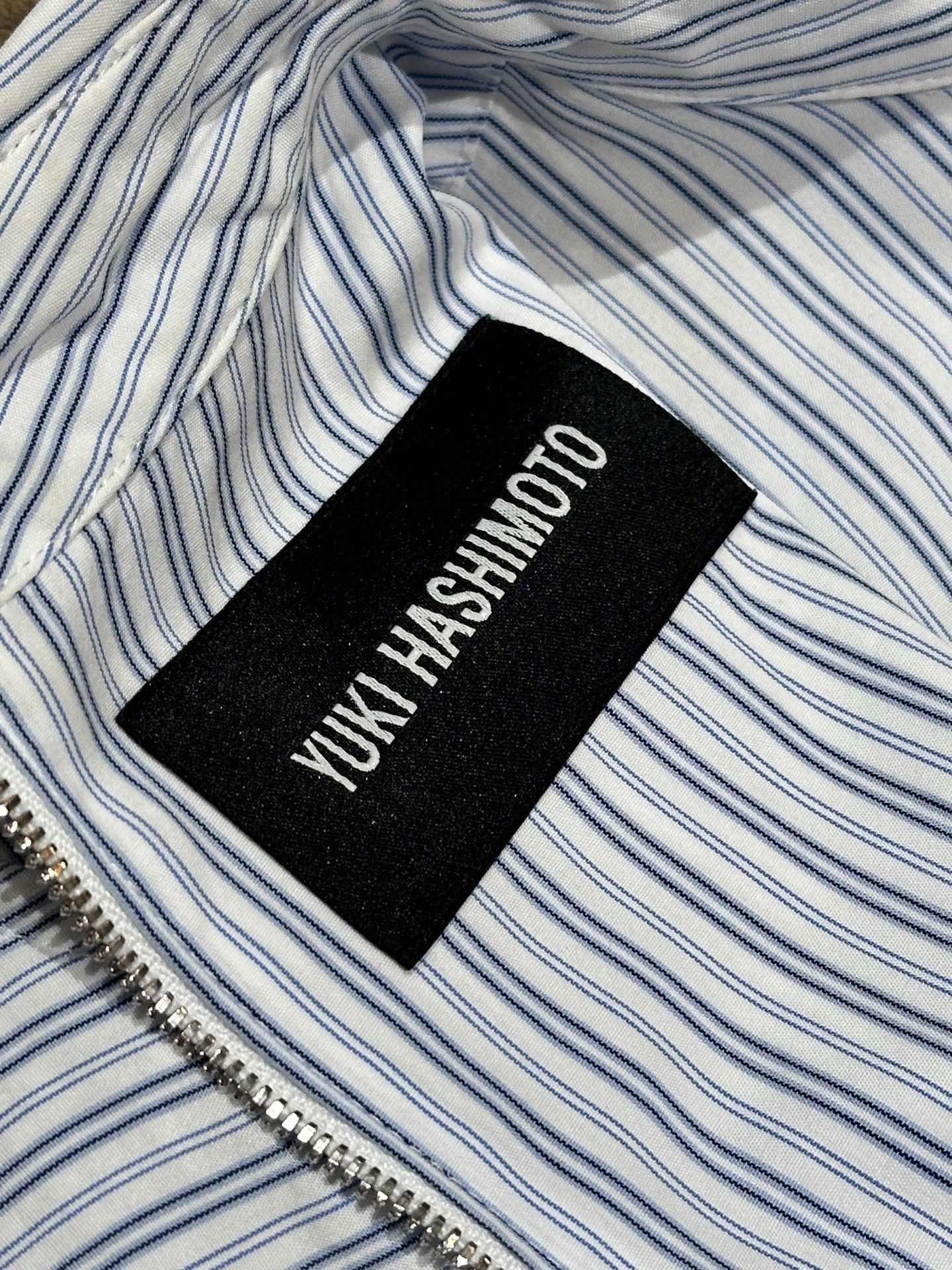 Japanese Brand Yuki Hashimoto Asymmetric Cut Shirt Size US S / EU 44-46 / 1 - 4 Thumbnail