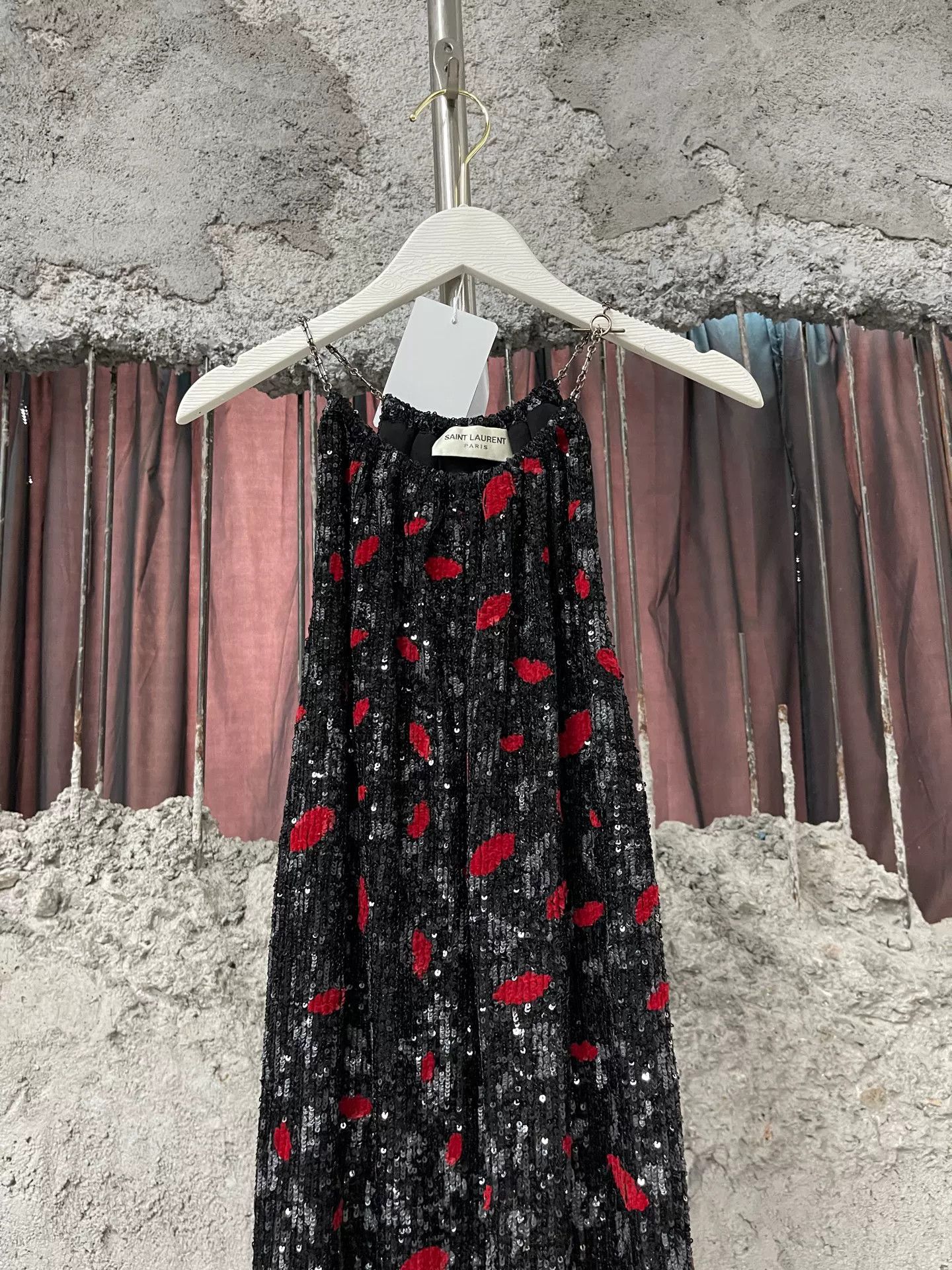 Saint Laurent Paris Saint Laurent Sequin Sling Dress Size XS / US 0-2 / IT 36-38 - 3 Thumbnail
