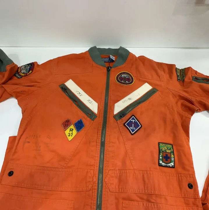 Polo Ralph Lauren Polo Ralph Lauren SS24 Badge Embroidery Jumpsuit Size US 31 - 7 Thumbnail