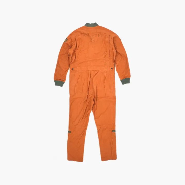 Polo Ralph Lauren Polo Ralph Lauren Men's Orange Embroidered Patch Jumpsuit Size US 33 - 3 Thumbnail