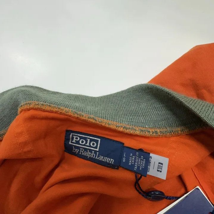 Polo Ralph Lauren Polo Ralph Lauren Men's Orange Embroidered Patch Jumpsuit Size US 33 - 4 Thumbnail