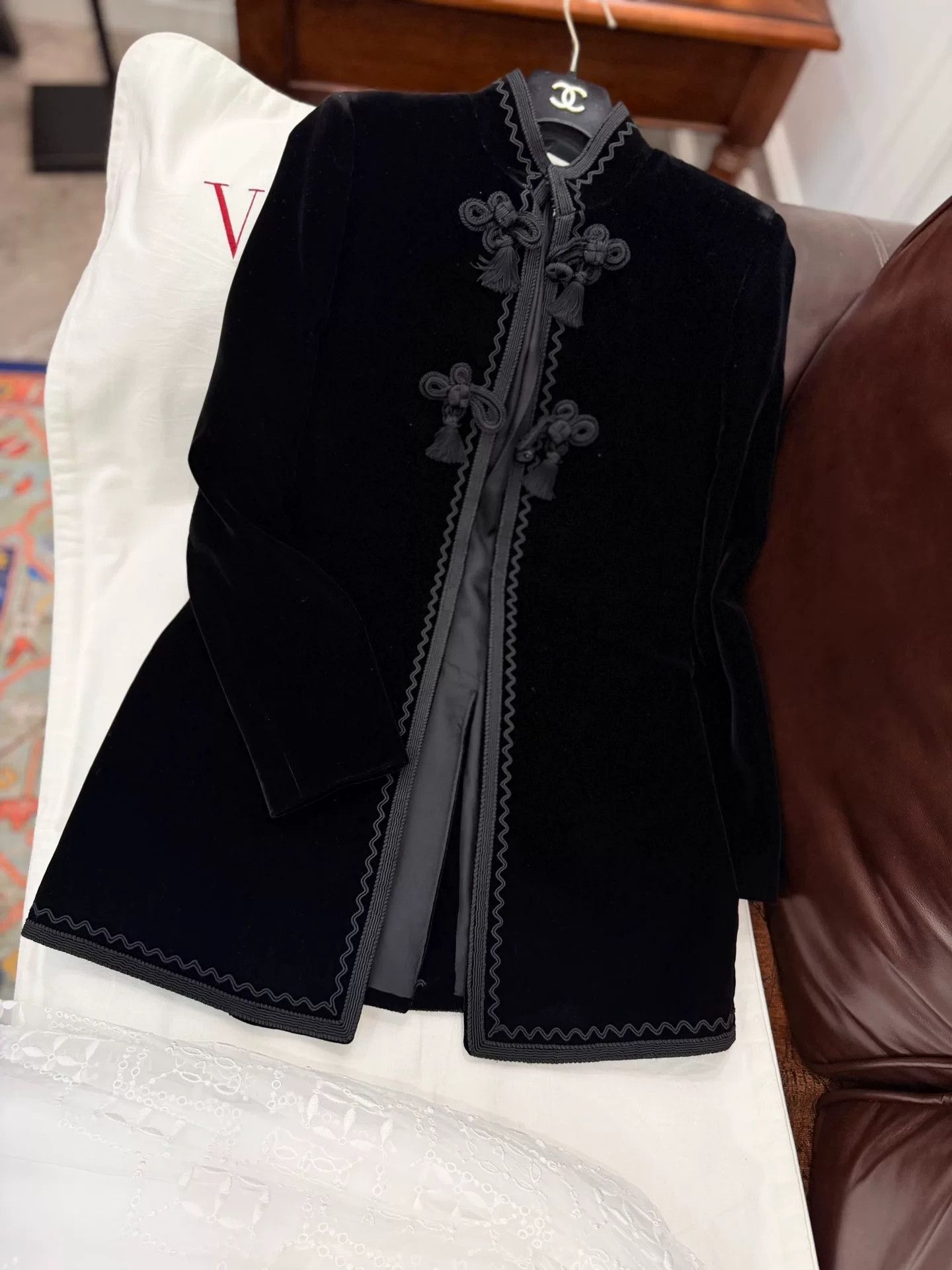 Saint Laurent Paris YSL Saint Laurent New Chinese Style Coat Size M / US 6-8 / IT 42-44 - 4 Thumbnail