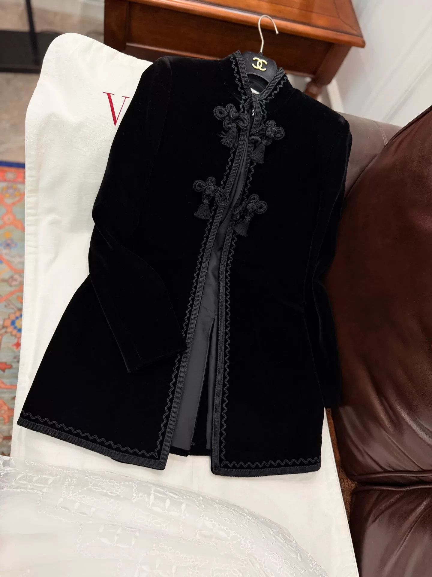 Saint Laurent Paris YSL Saint Laurent New Chinese Style Coat Size M / US 6-8 / IT 42-44 - 3 Thumbnail