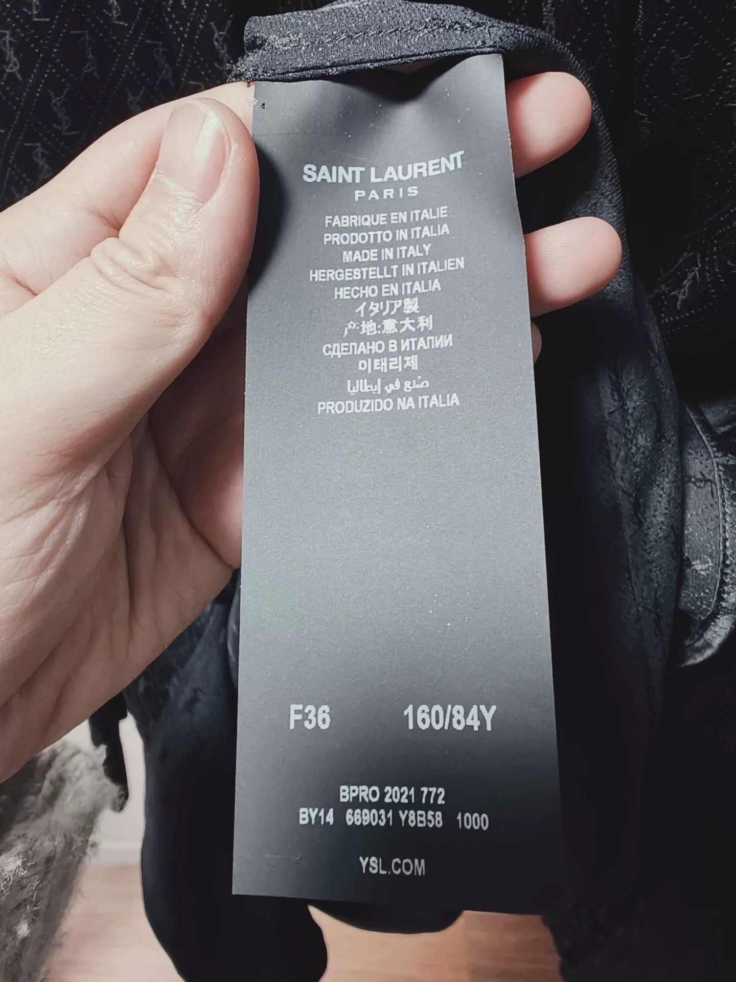 Saint Laurent Paris YSL Saint Laurent Black Silk Blouse Size M / US 6-8 / IT 42-44 - 4 Thumbnail