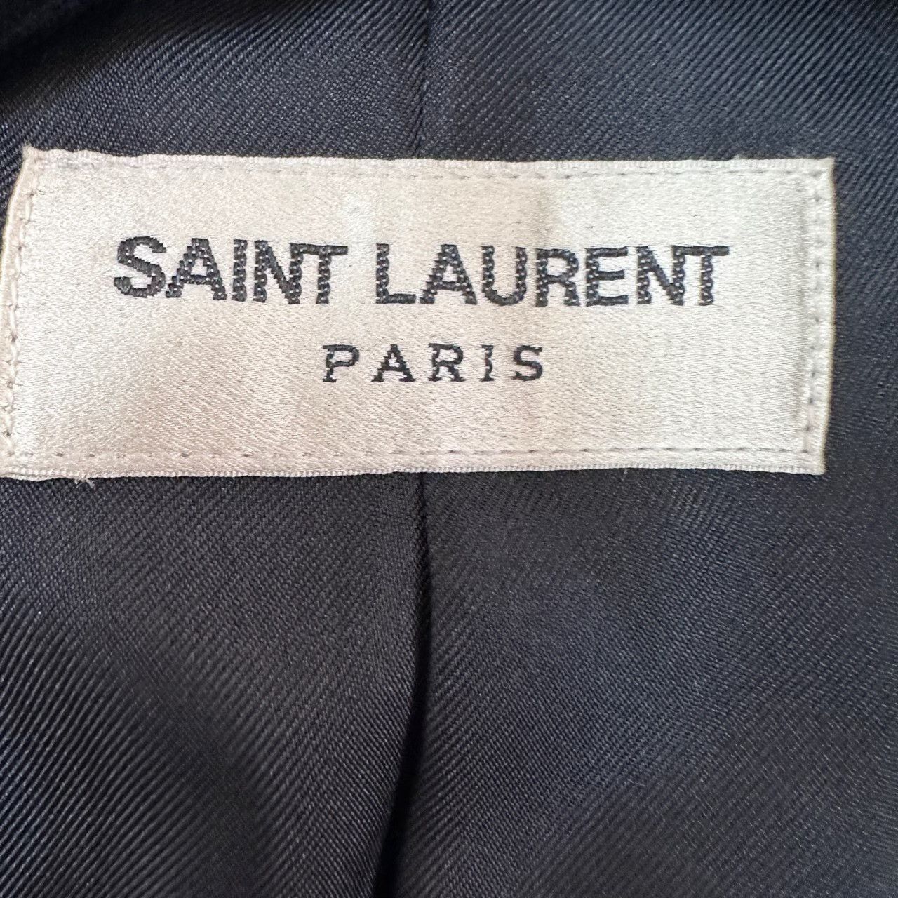 Saint Laurent Paris Saint Laurent Single-Button Cropped Blazer Size M / US 6-8 / IT 42-44 - 3 Thumbnail