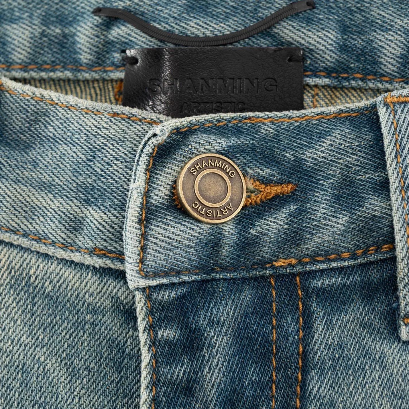 Saint Laurent Paris Saint Laurent 2016 Distressed Light Blue Jeans Size US 30 / EU 46 - 8 Thumbnail