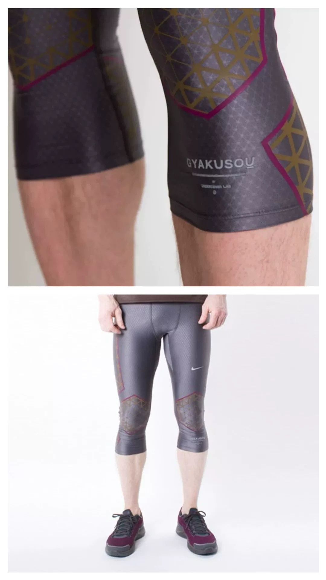 Takahiromiyashita The Soloist. GYAKUSOU Nike Lab Running Compression Pants Size US 26 / EU 42 - 8 Thumbnail
