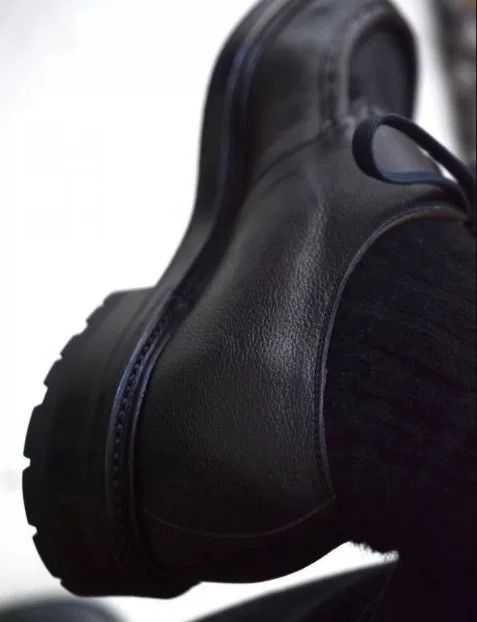 Japanese Brand Forme Artisan Handmade Calfskin Low-Top Shoes Size US 5.5 / EU 38 - 6 Thumbnail
