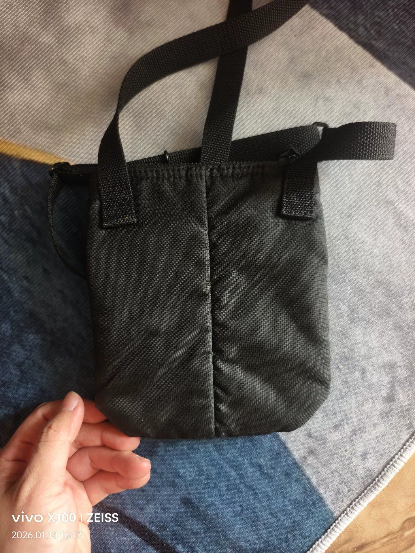 Porter Porter Force Black Small Shoulder Crossbody Bag Size ONE SIZE - 3 Thumbnail