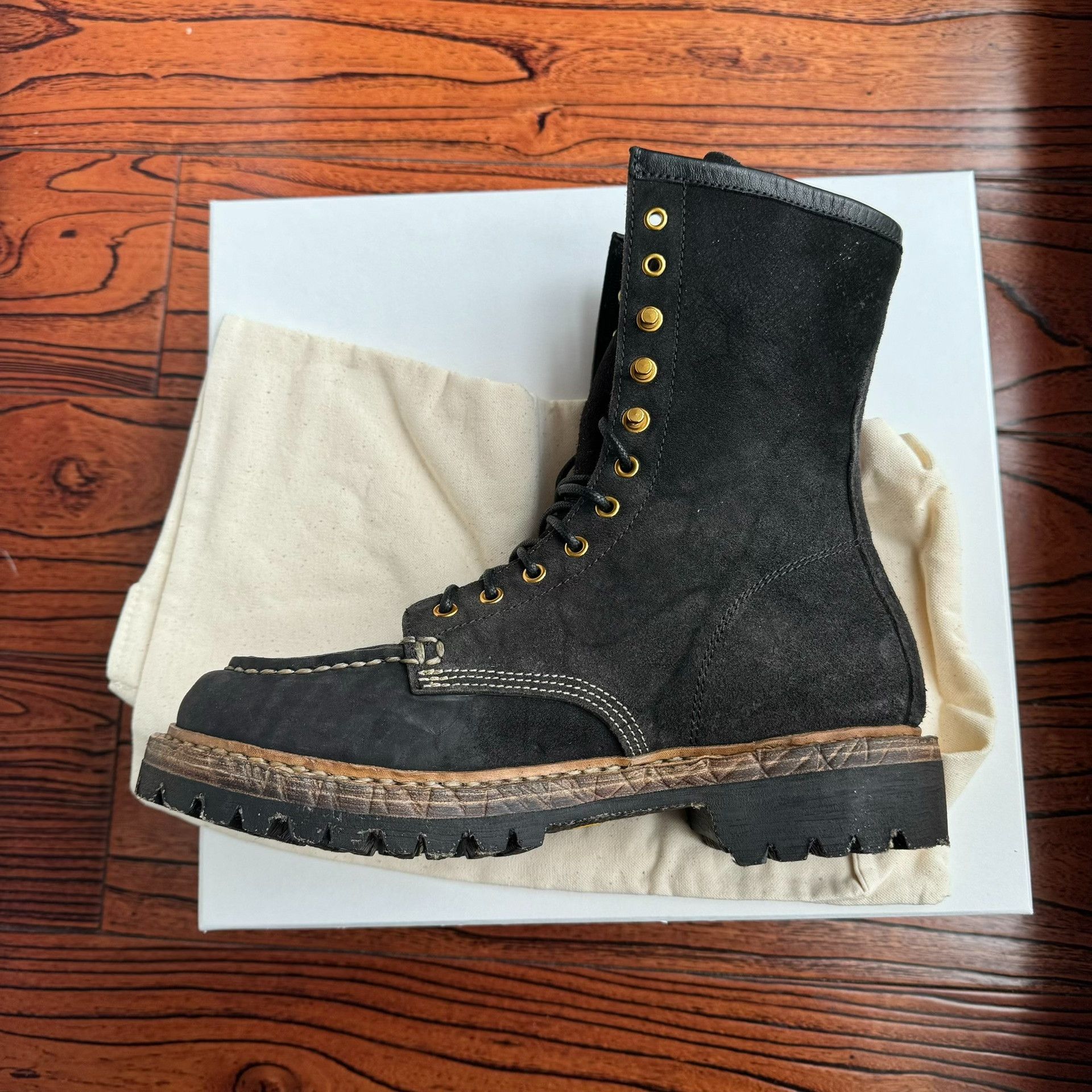 Visvim VISVIM 25AW SCOUT MOC BOOTS HI-FOLK Size US 8 / EU 41 - 4 Thumbnail
