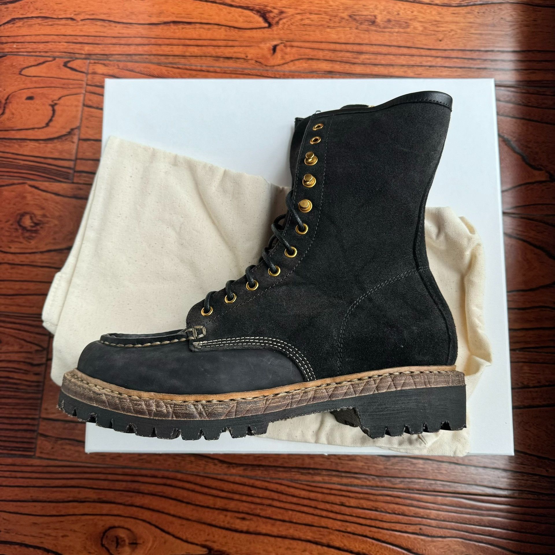 Visvim VISVIM 25AW SCOUT MOC BOOTS HI-FOLK Size US 8 / EU 41 - 3 Thumbnail