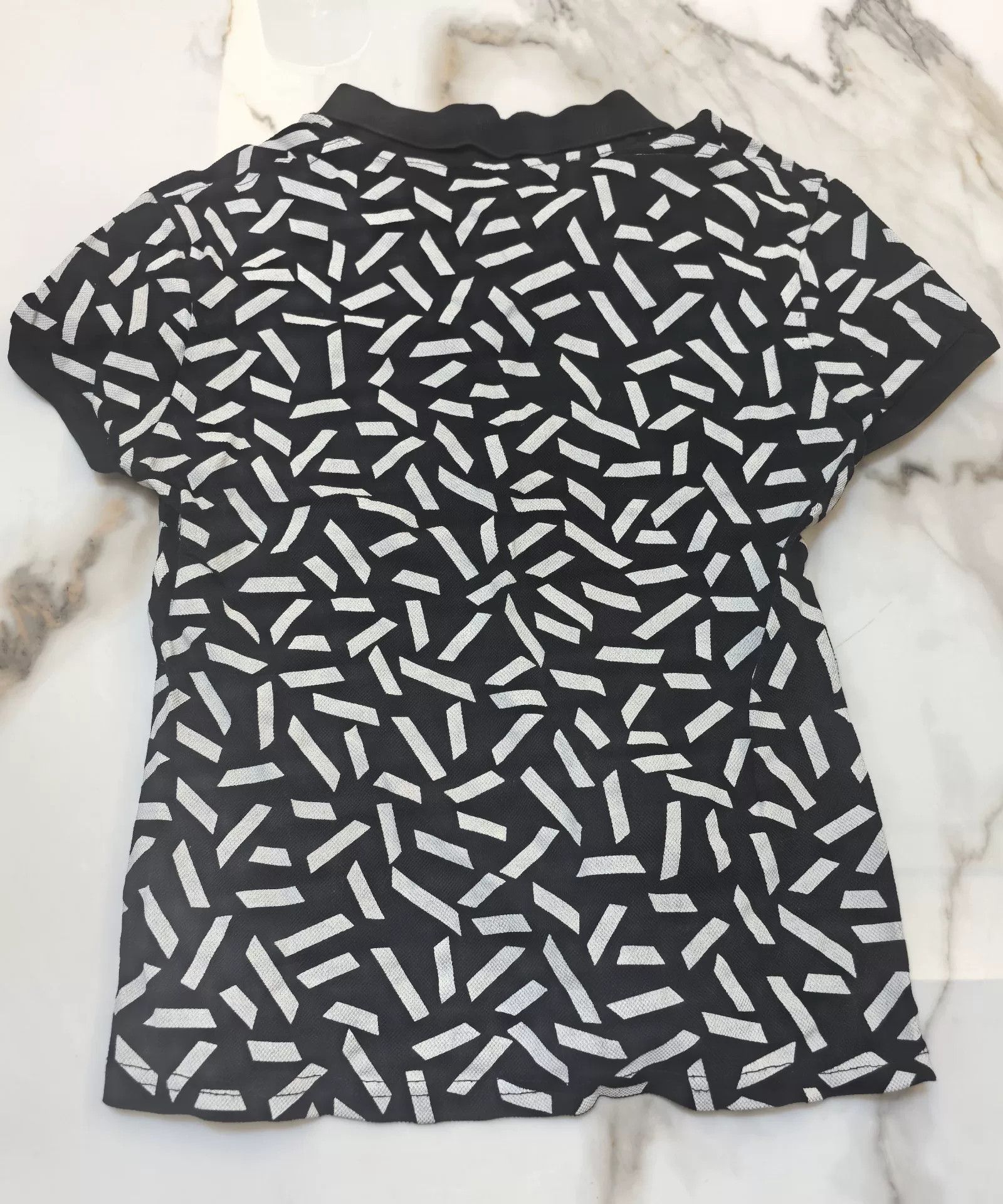 Saint Laurent Paris Saint Laurent Striped Polo Shirt Size M / US 6-8 / IT 42-44 - 2 Thumbnail