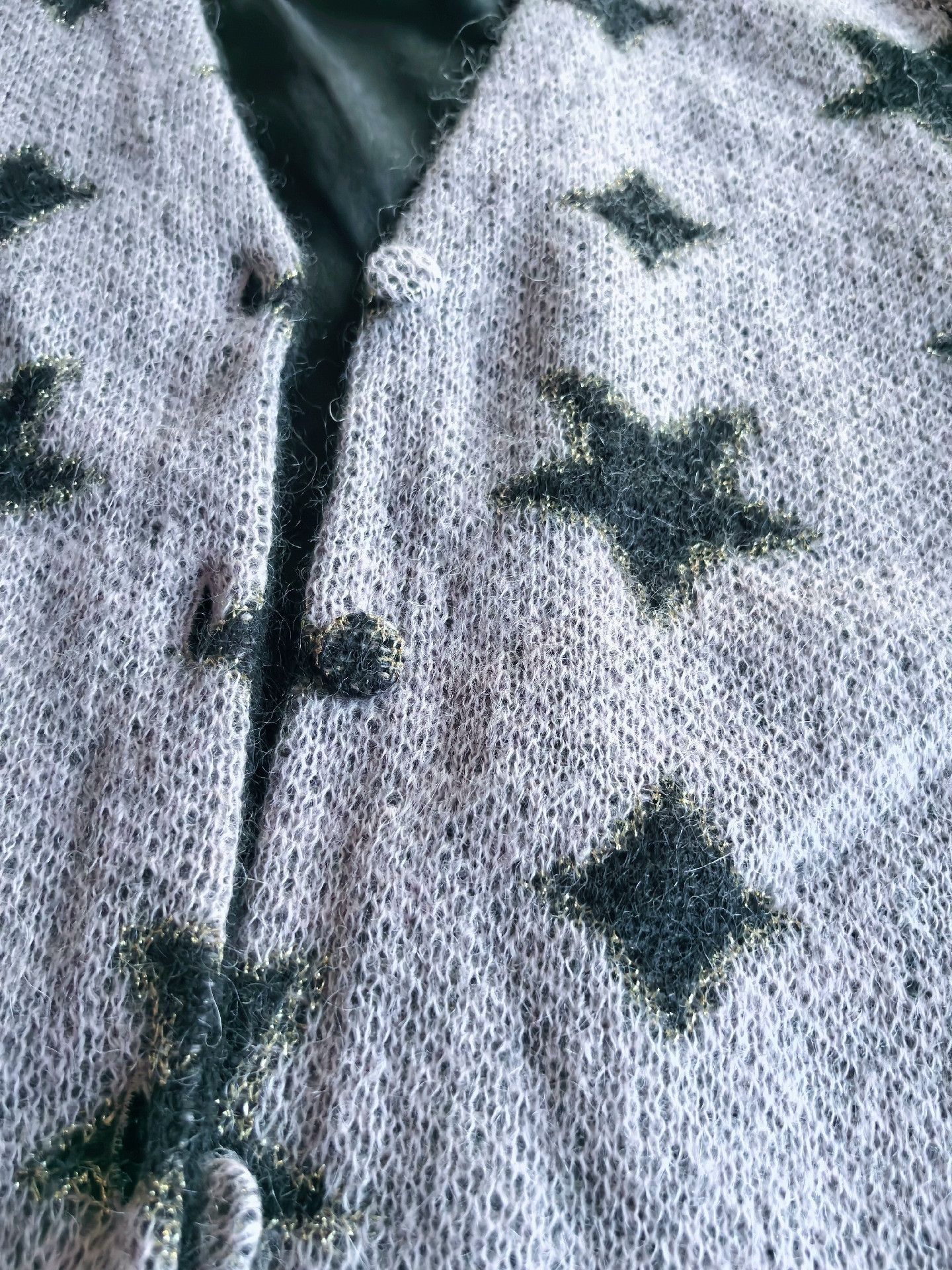 Saint Laurent Paris Saint Laurent Star Pattern Cardigan Size M / US 6-8 / IT 42-44 - 5 Thumbnail