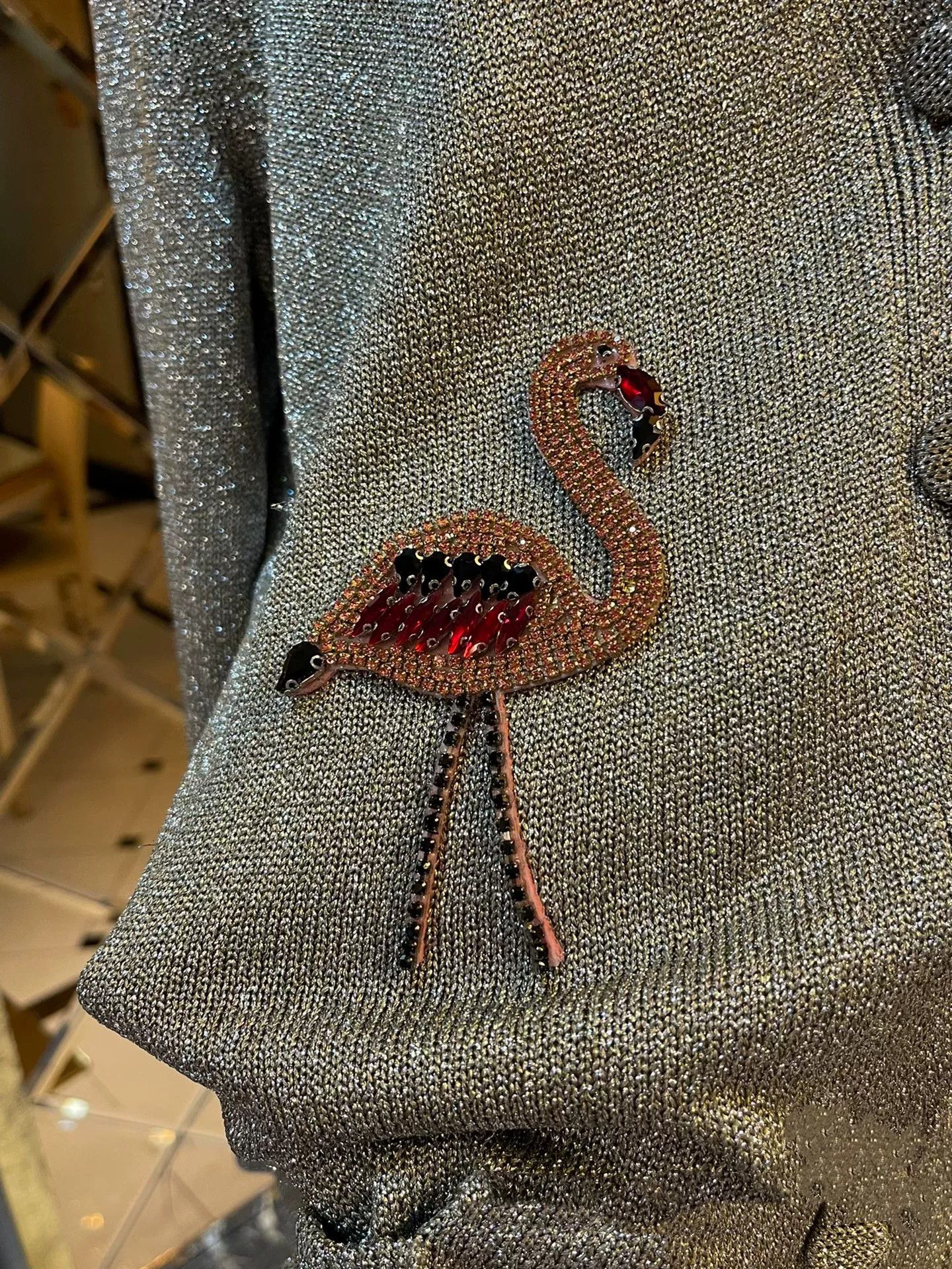 Saint Laurent Paris Saint Laurent Flamingo Starfish Cardigan Size M / US 6-8 / IT 42-44 - 4 Thumbnail