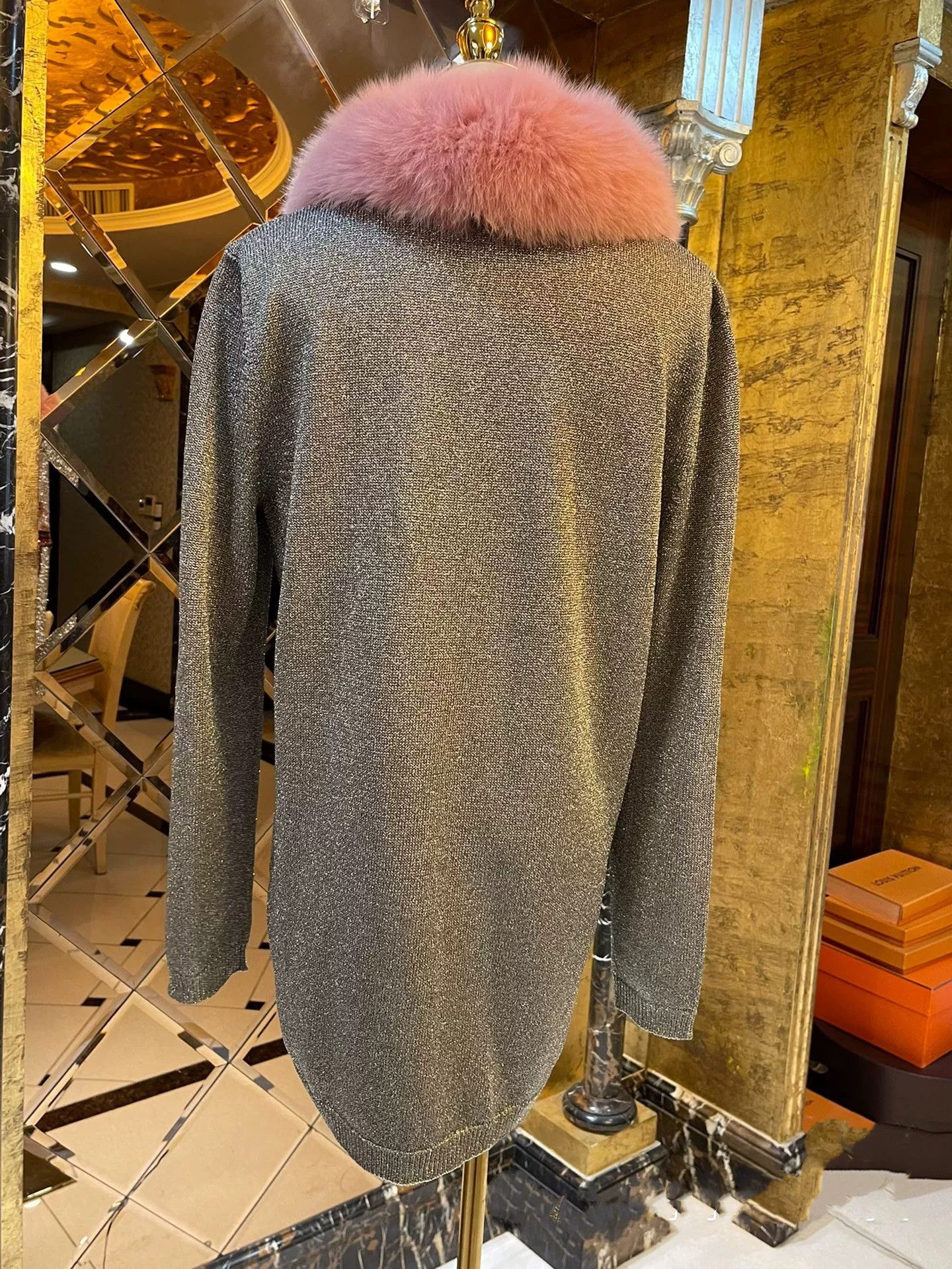 Saint Laurent Paris Saint Laurent Flamingo Starfish Cardigan Size M / US 6-8 / IT 42-44 - 3 Thumbnail
