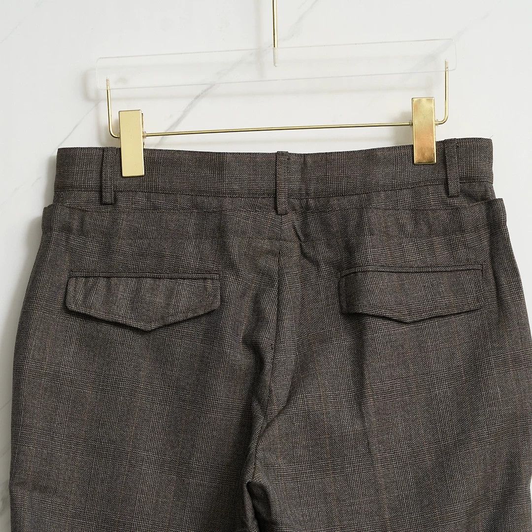 Saint Laurent Paris Saint Laurent Men's Checkered Drawstring Pants Size US 30 / EU 46 - 5 Thumbnail