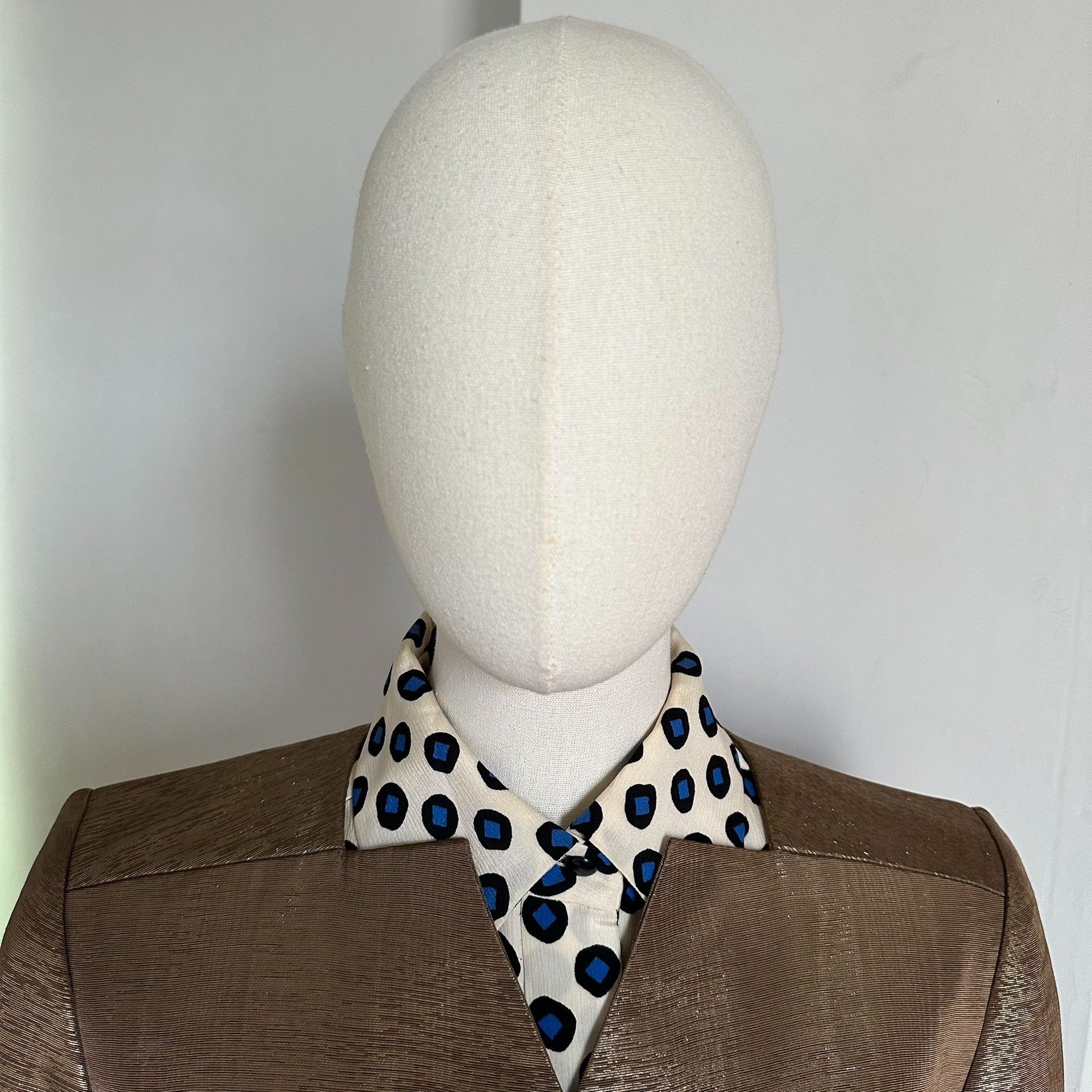 Saint Laurent Paris Yves Saint Laurent Vintage Brown Blazer Size S / US 4 / IT 40 - 5 Thumbnail