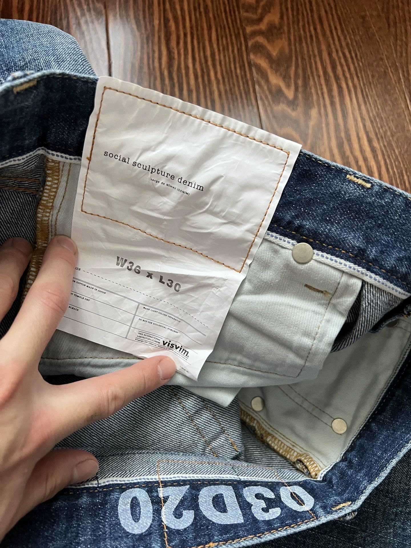 Visvim VISVIM Social Sculpture 03 Damaged Jeans Size US 30 / EU 46 - 3 Thumbnail