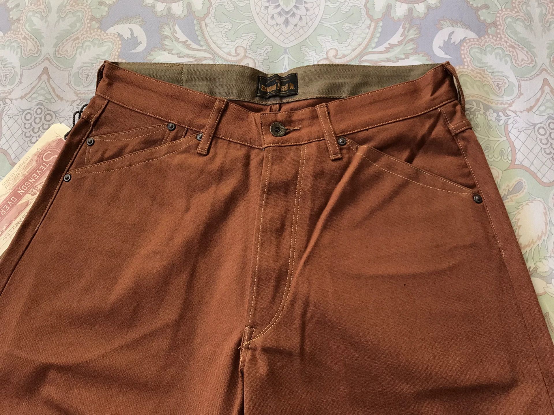 Visvim Stevenson Overall 380 Canvas Work Pants Size US 30 / EU 46 - 2 Thumbnail