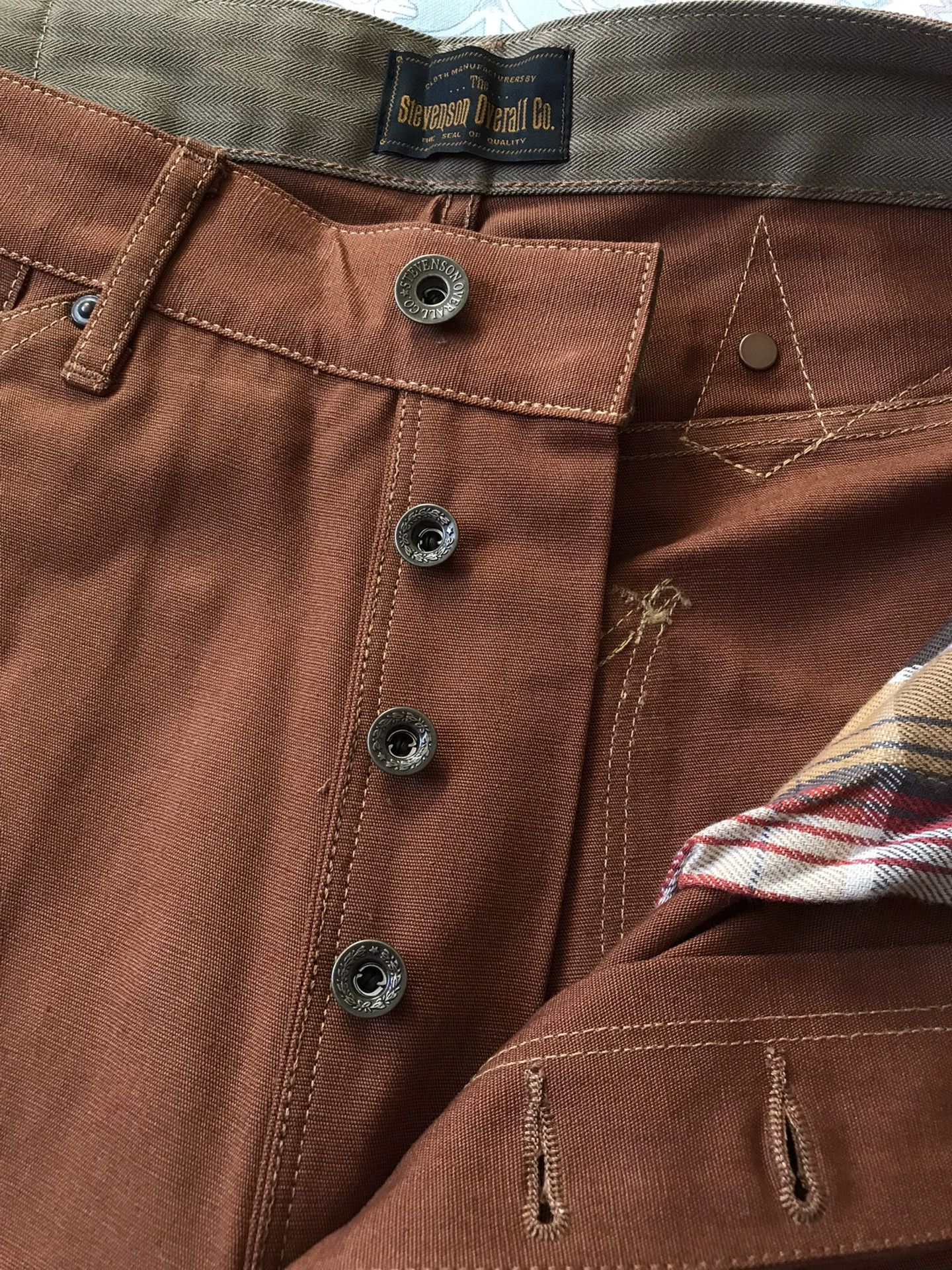 Visvim Stevenson Overall 380 Canvas Work Pants Size US 30 / EU 46 - 6 Thumbnail