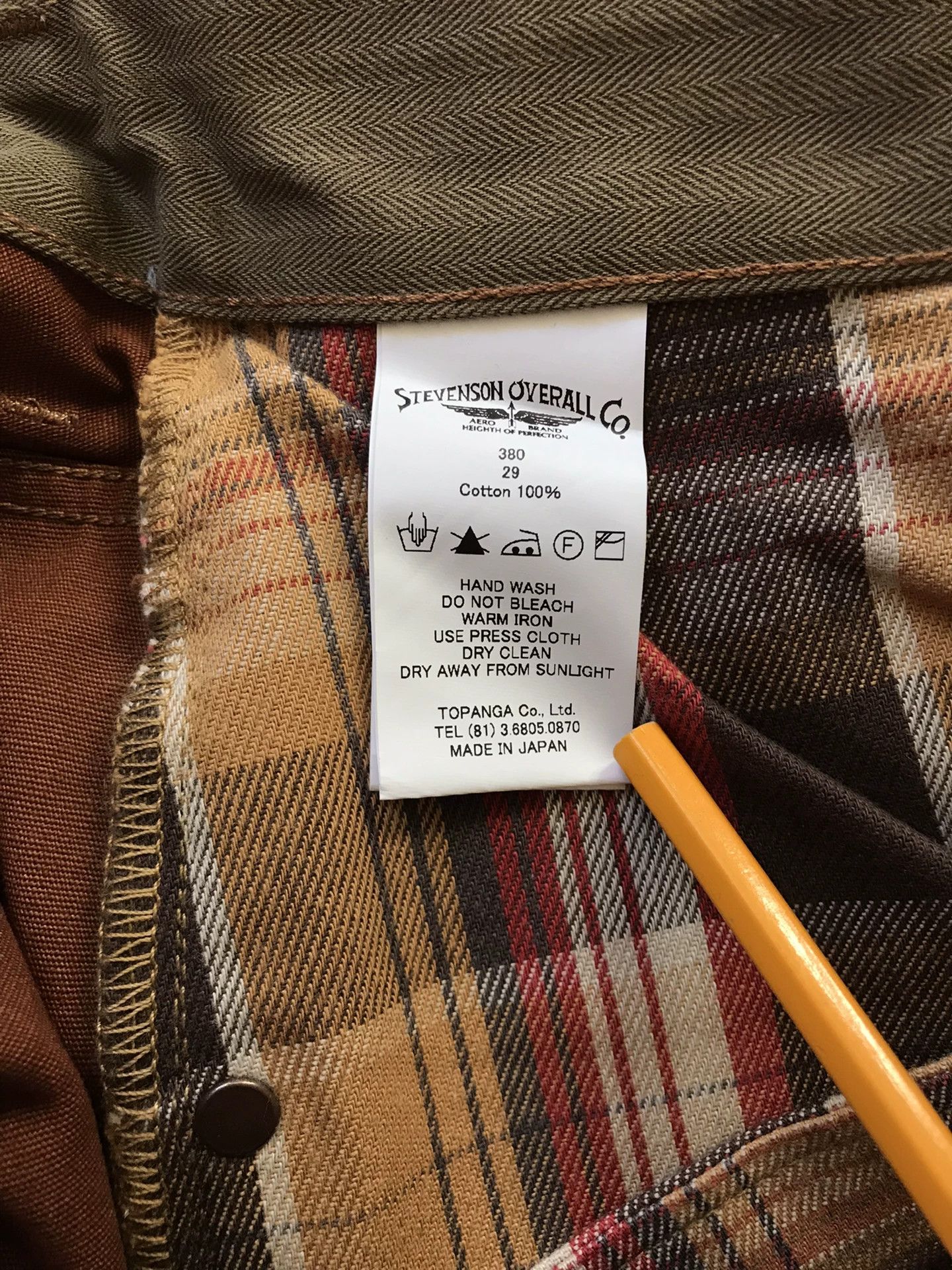 Visvim Stevenson Overall 380 Canvas Work Pants Size US 30 / EU 46 - 9 Thumbnail
