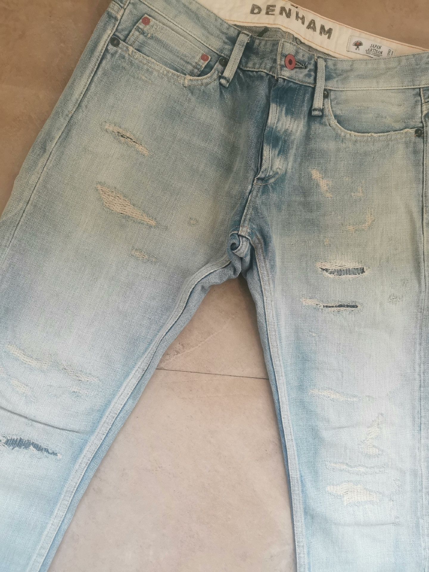 Visvim Denham Limited Edition Distressed Jeans Size US 30 / EU 46 - 3 Thumbnail