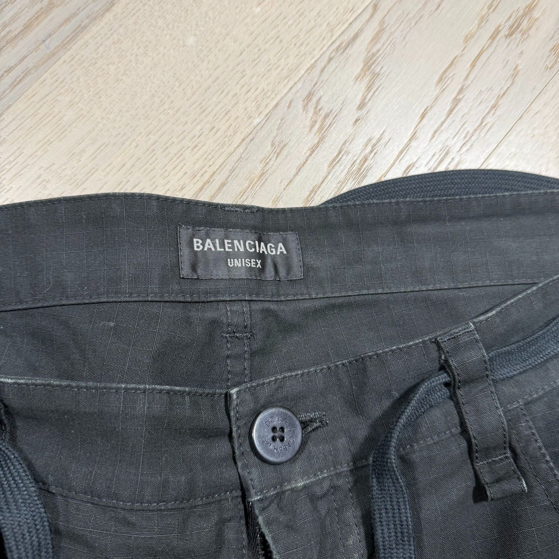 Visvim Balenciaga Washed Distressed Cargo Pants Size US 30 / EU 46 - 4 Thumbnail