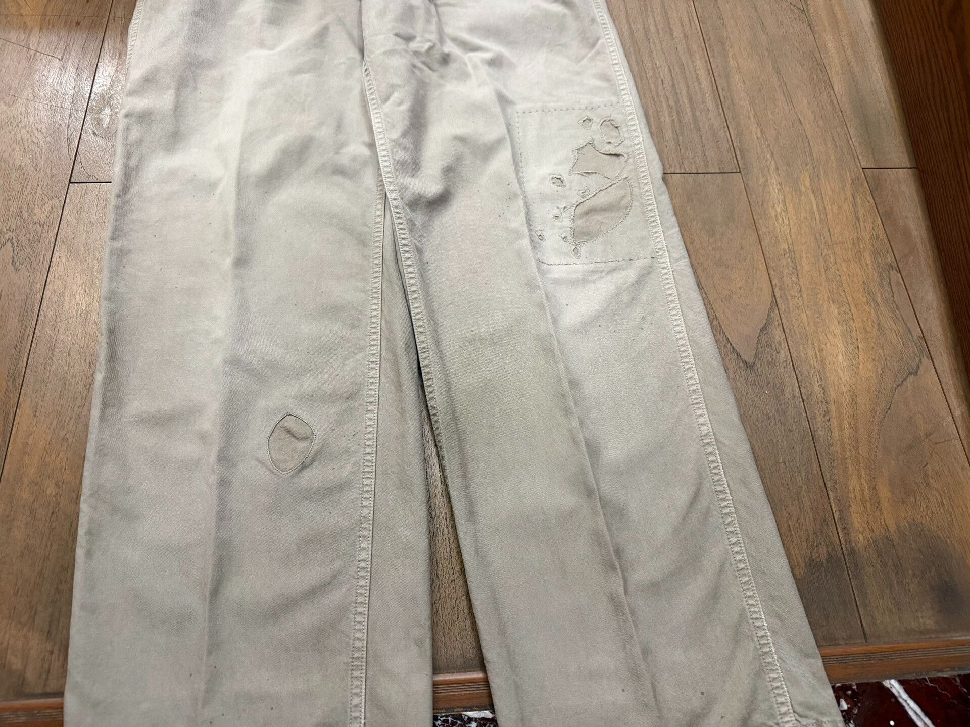 Visvim VISVIM WIDE CHINO PANTS CRASH Size US 30 / EU 46 - 3 Thumbnail