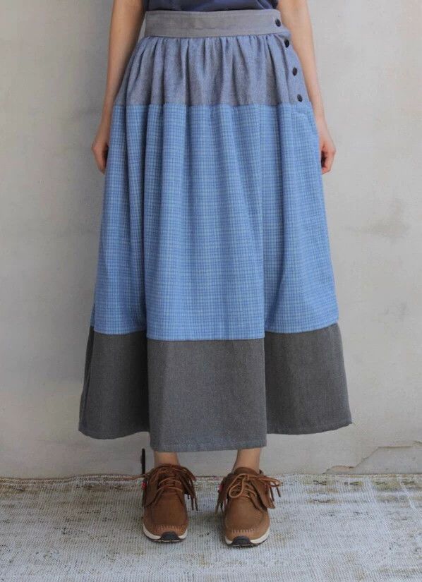 Visvim visvim Color-Blocked Checkered Skirt Size S / US 4 / IT 40 - 5 Thumbnail