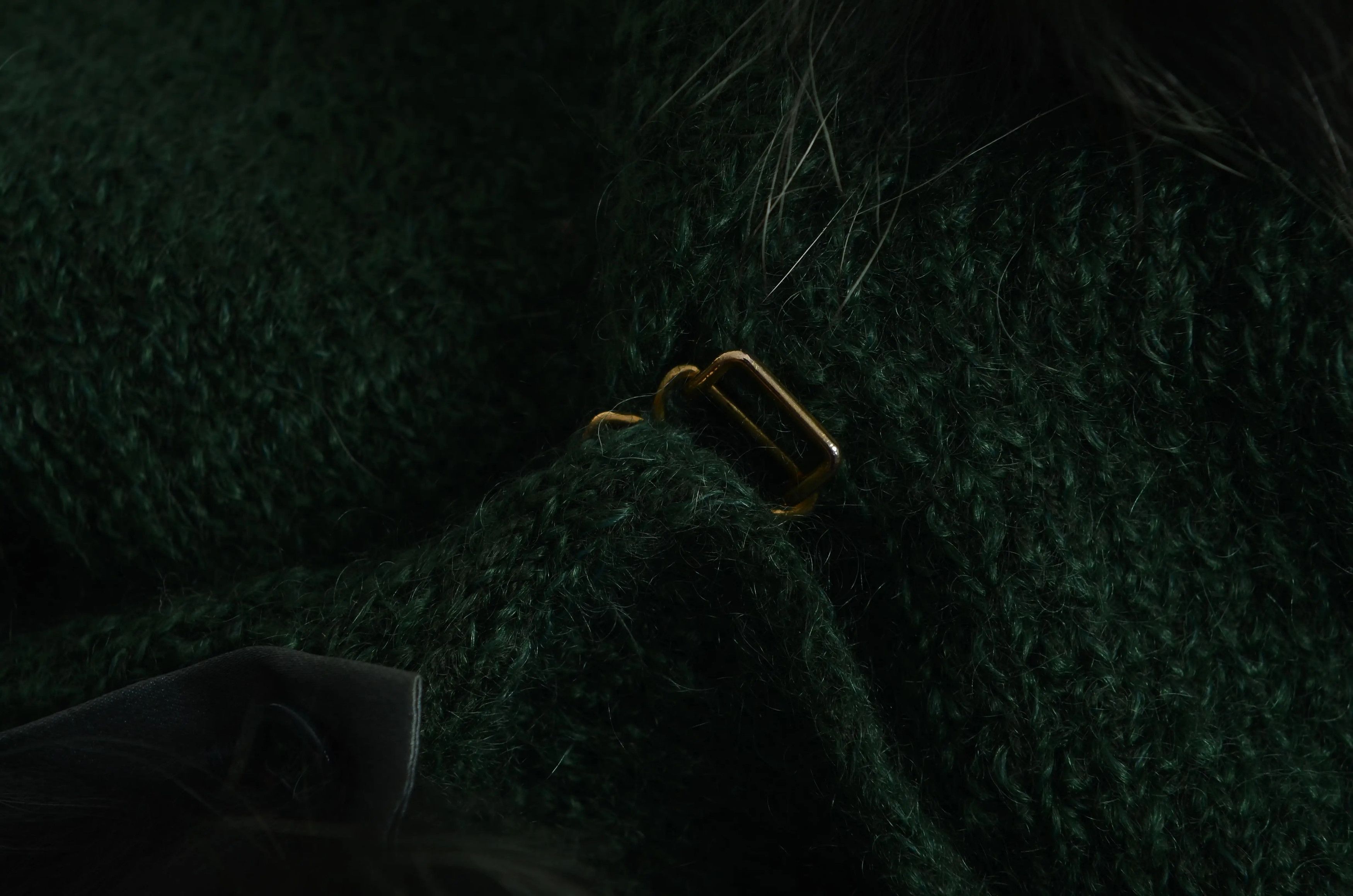Saint Laurent Paris Saint Laurent Green Fur Collar Coat Size S / US 4 / IT 40 - 5 Thumbnail