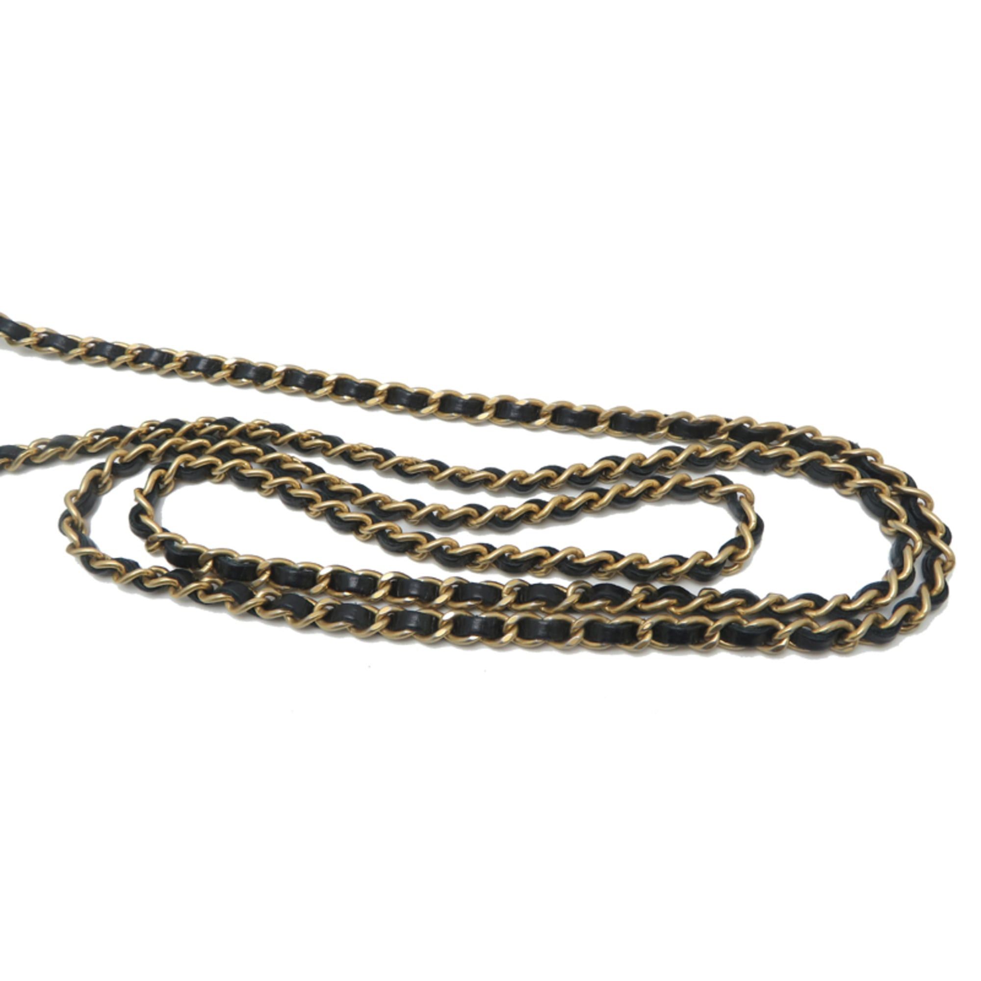Chanel Chanel Chain Clutch Women's Shoulder Bag AP3435 Calfskin Black Size ONE SIZE - 5 Thumbnail