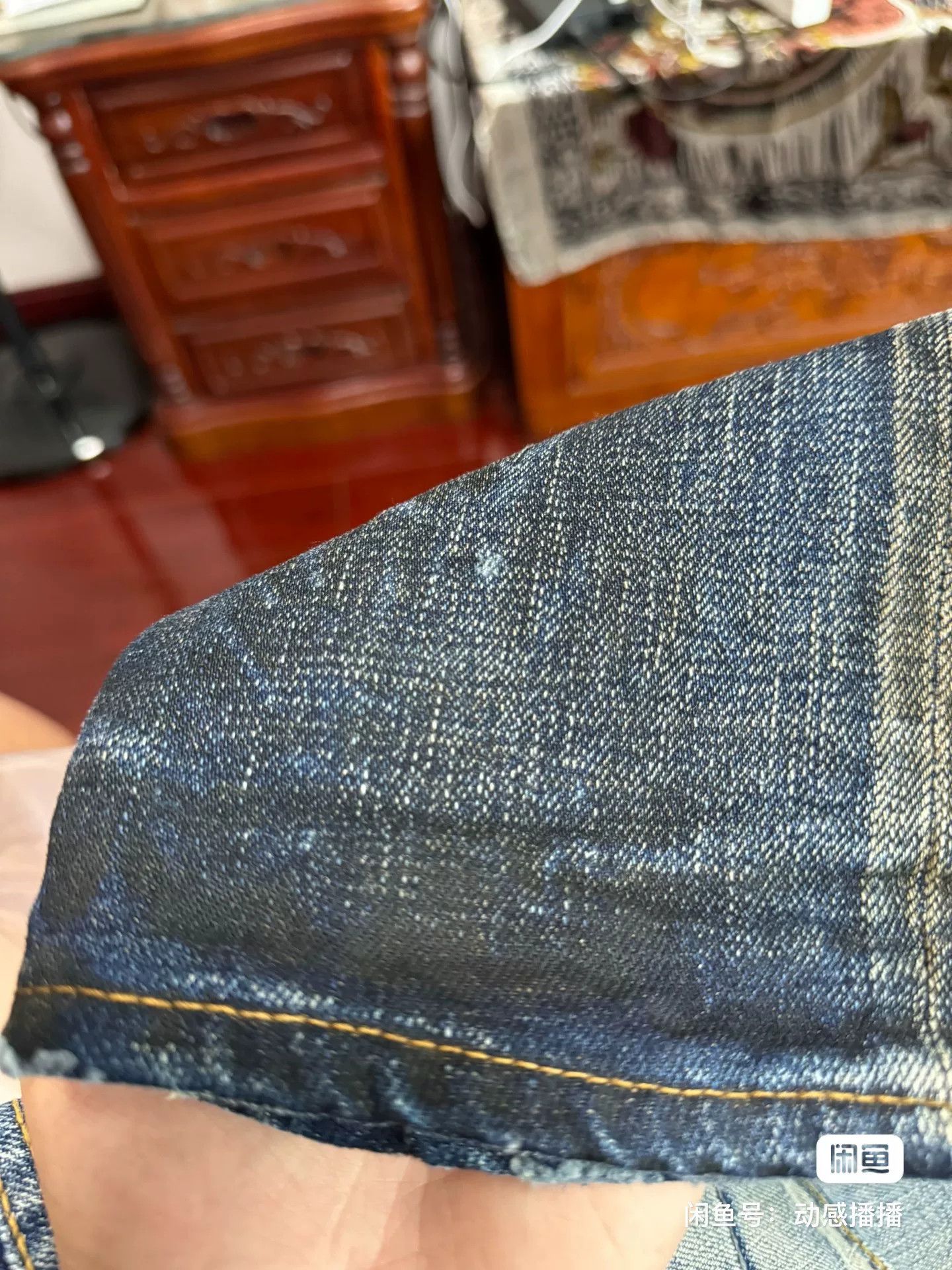 Japanese Brand DEETA Men's Slim Straight Acid Wash Jeans Size US 30 / EU 46 - 5 Thumbnail