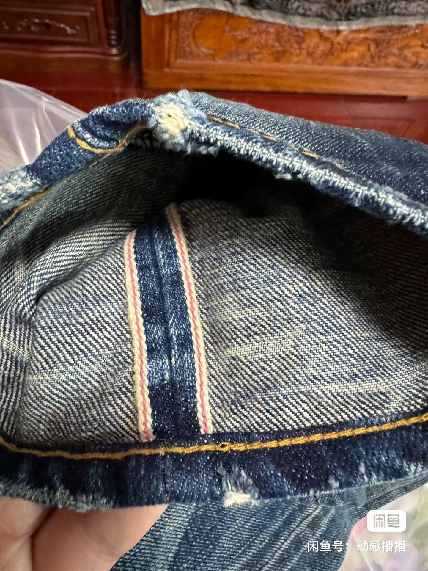 Japanese Brand DEETA Men's Slim Straight Acid Wash Jeans Size US 30 / EU 46 - 6 Thumbnail