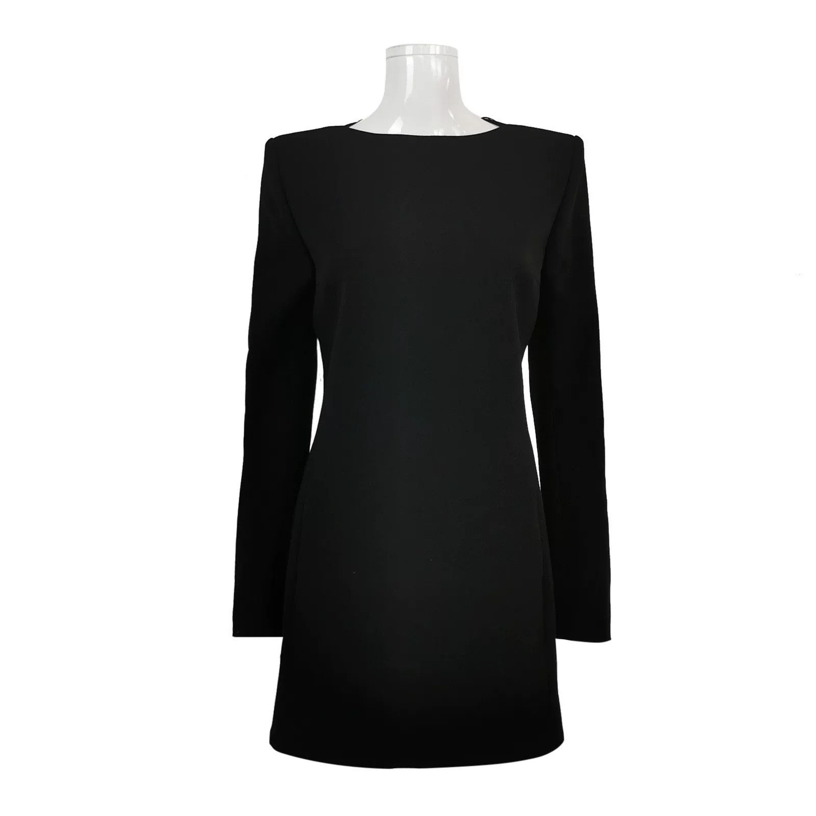 Saint Laurent Paris Saint Laurent Black Dress with Bows Size M / US 6-8 / IT 42-44 - 2 Thumbnail
