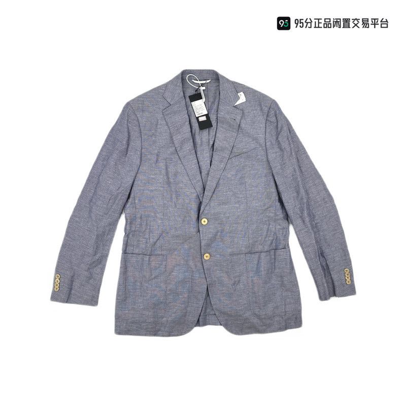Ermenegildo Zegna Zegna Men's Classic Gray Suit Jacket Size US L / EU 52-54 / 3 - 5 Thumbnail