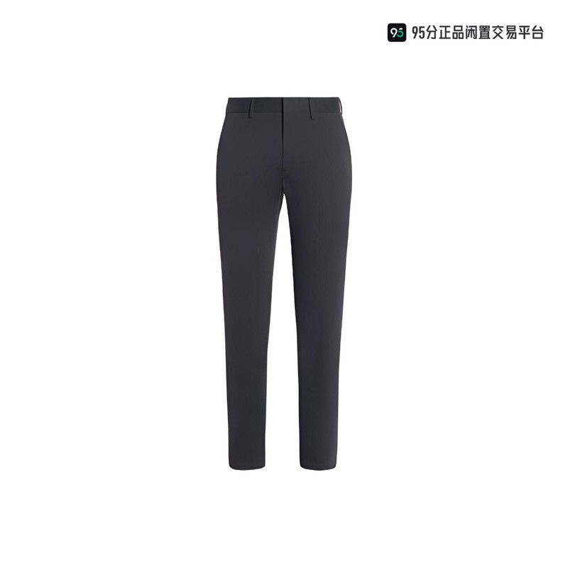 Ermenegildo Zegna Zegna FW21 Men's Slim Pleated Zip Suit Pants Size US 28 / EU 44 - 3 Thumbnail