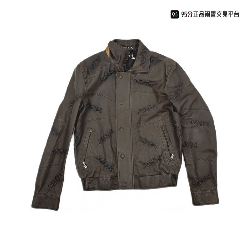 Ermenegildo Zegna Zegna Couture Handcrafted Leather Jacket Size US M / EU 48-50 / 2 - 2 Thumbnail