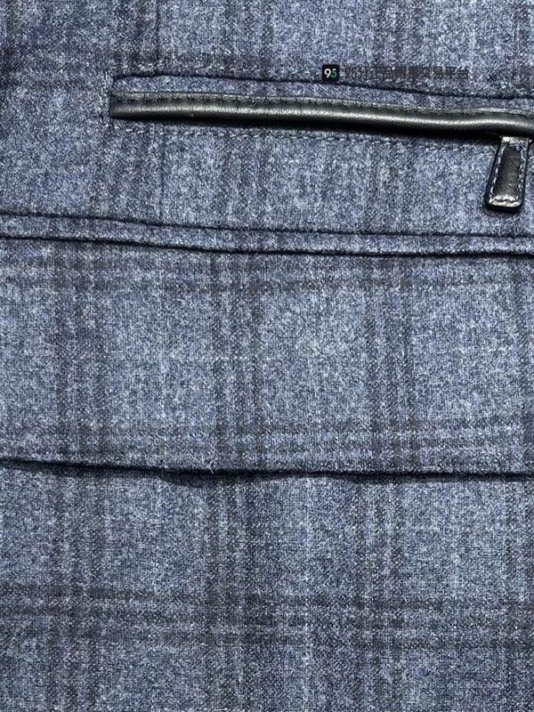 Ermenegildo Zegna Zegna Men's Check Wool Single Blazer Size US M / EU 48-50 / 2 - 7 Thumbnail