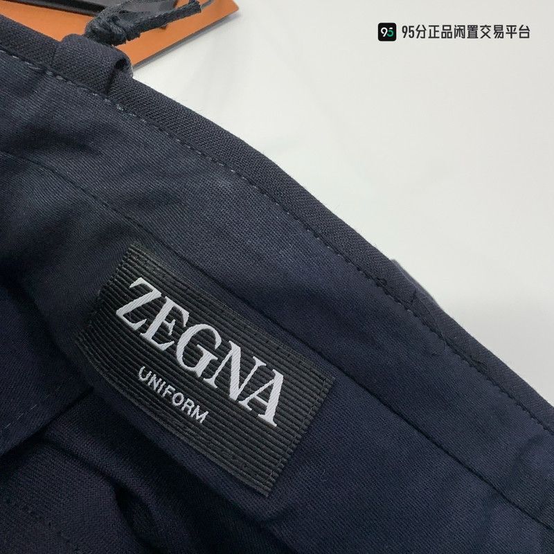 Ermenegildo Zegna Zegna Men's Pure Wool Lightweight Suit Pants Size US 30 / EU 46 - 2 Thumbnail
