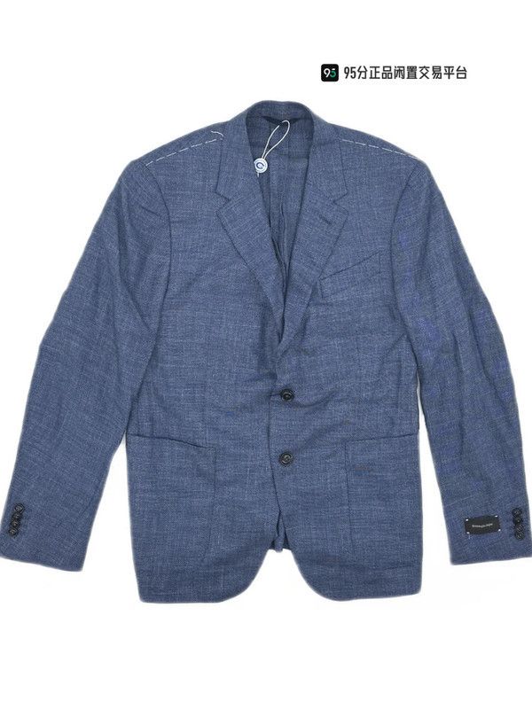 Ermenegildo Zegna Zegna Men's Light Blue Classic Suit Size US L / EU 52-54 / 3 - 3 Thumbnail